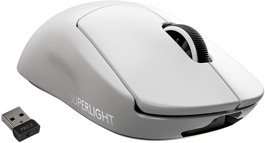 Logitech                                 Logitech G Pro X Superlight Wireless Gaming Mouse, White