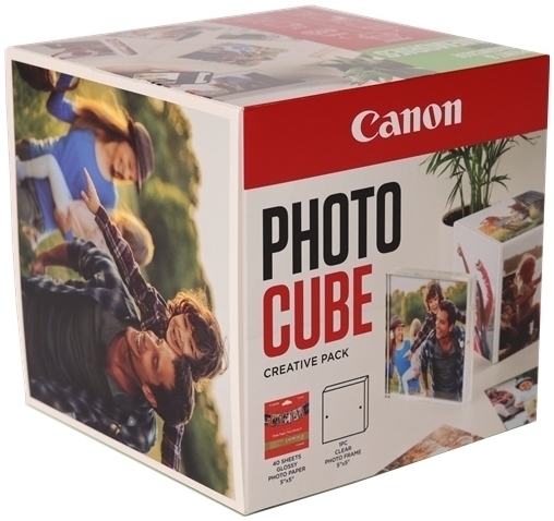 Canon                                    Foto papir Canon PP-201 5X5 PHOTO CUBE CP WH/BL