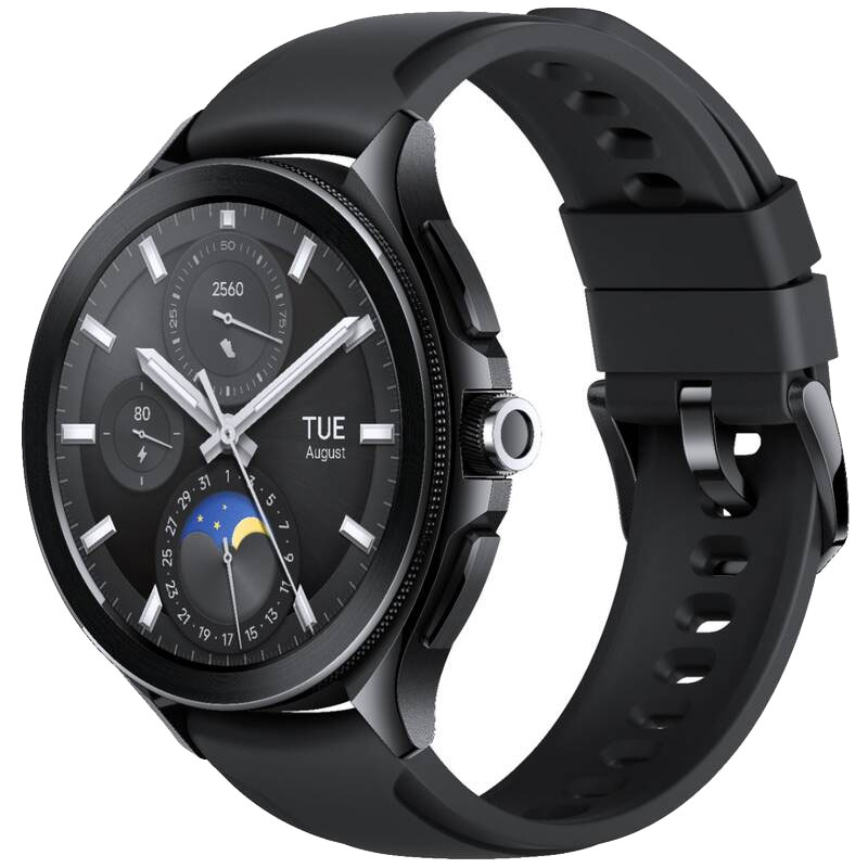 Xiaomi Eco Xiaomi Mi Watch 2 pro-Bluetooth Black Case with Black Fluororubber Strap