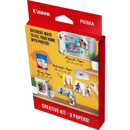 Canon                                    Canon Pixma Creative Kit (MG101 4x6 + RP-101 4x6 + PP201 4x6)