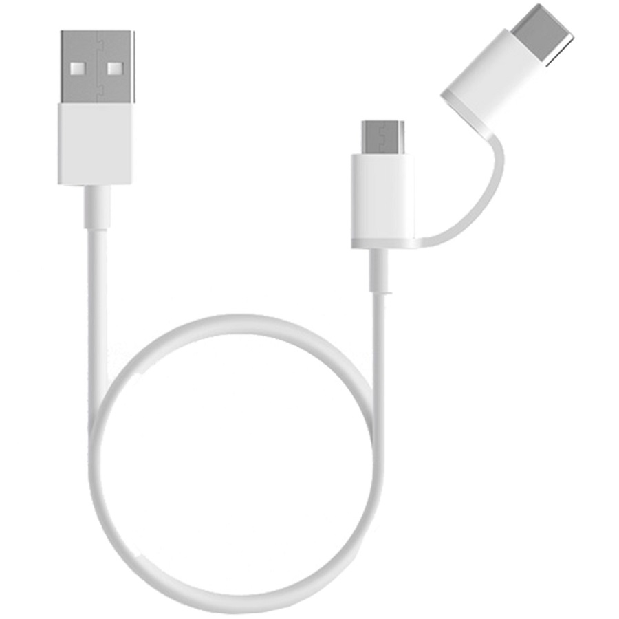 Xiaomi Eco Xiaomi Mi 2-in-1 USB Cable Micro USB to Type C (100cm)