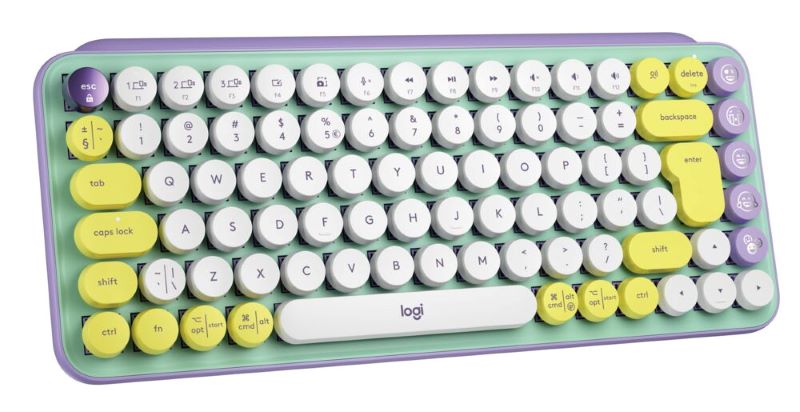 Logitech                                 Logitech Pop Keys with Emoji, Daydream Mint