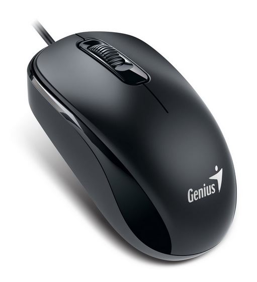 Genius Miš  DX-110 USB 1000dpi, crni - optički