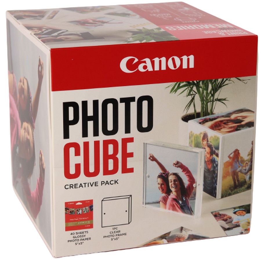 Canon                                    Foto papir Canon PP-201 5X5 PHOTO CUBE CP WH 125 Display