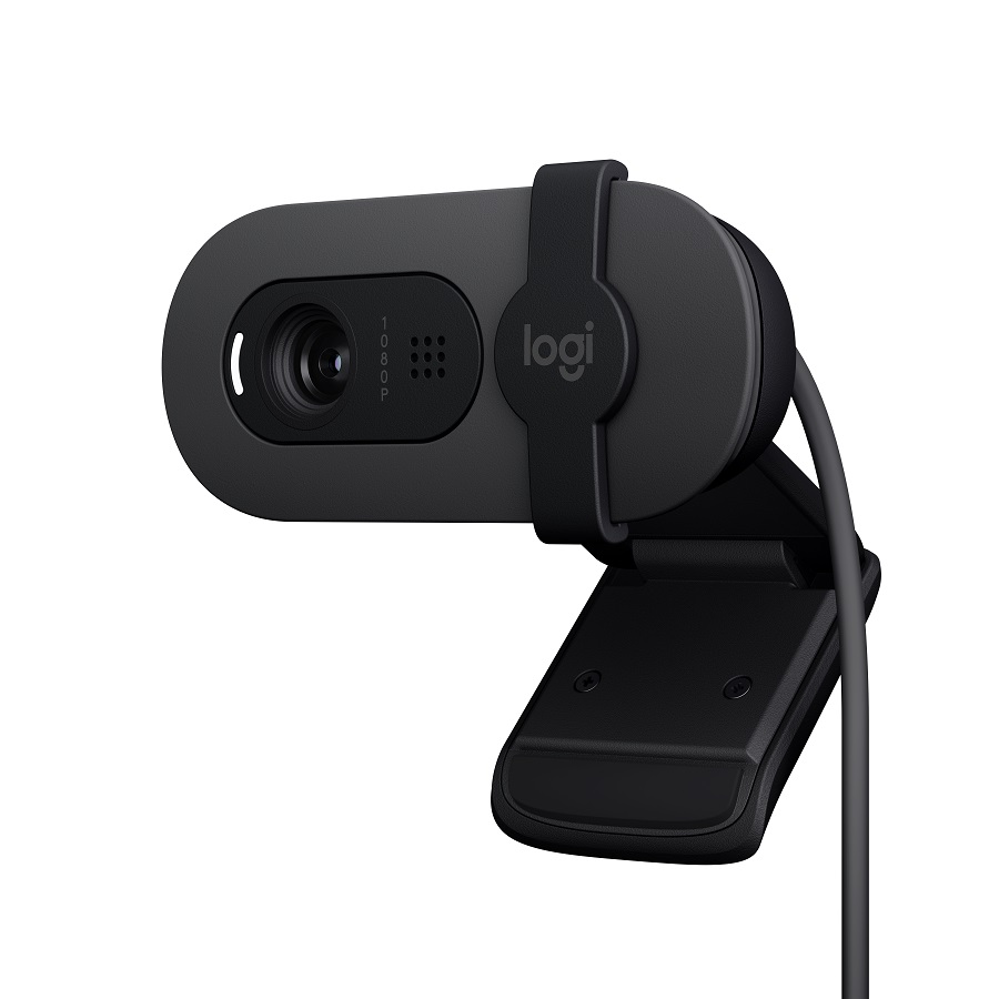 Logitech                                 Logitech Brio 100 Full HD Webcam - Graphite - USB