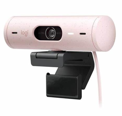 LOGITECH Brio 500 Full HD Webcam roza