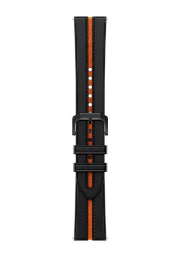 Xiaomi Eco Xiaomi Mi Watch Black Orange Leather Strap