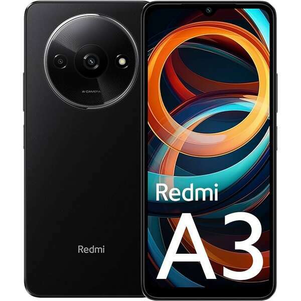 Xiaomi mobile Redmi A3 EU 4+128 Midnight Black