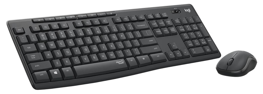 LOGITECH MK295 Silent Wireless Combo US tastatura + miš crna