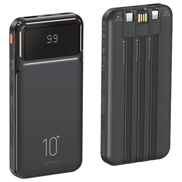 REMAX   RPP-683 -  2.1A Cabled Power Bank 10000mAh  10000mAh