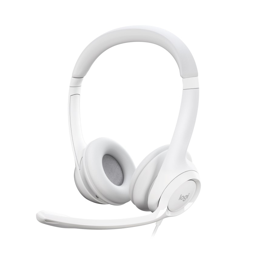 LOGITECH H390 Stereo Headset slušalice sa mikrofonom bele