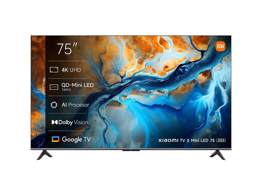 Xiaomi Televizor  S Mini LED 75"/4K/144Hz/GoogleTV/crna